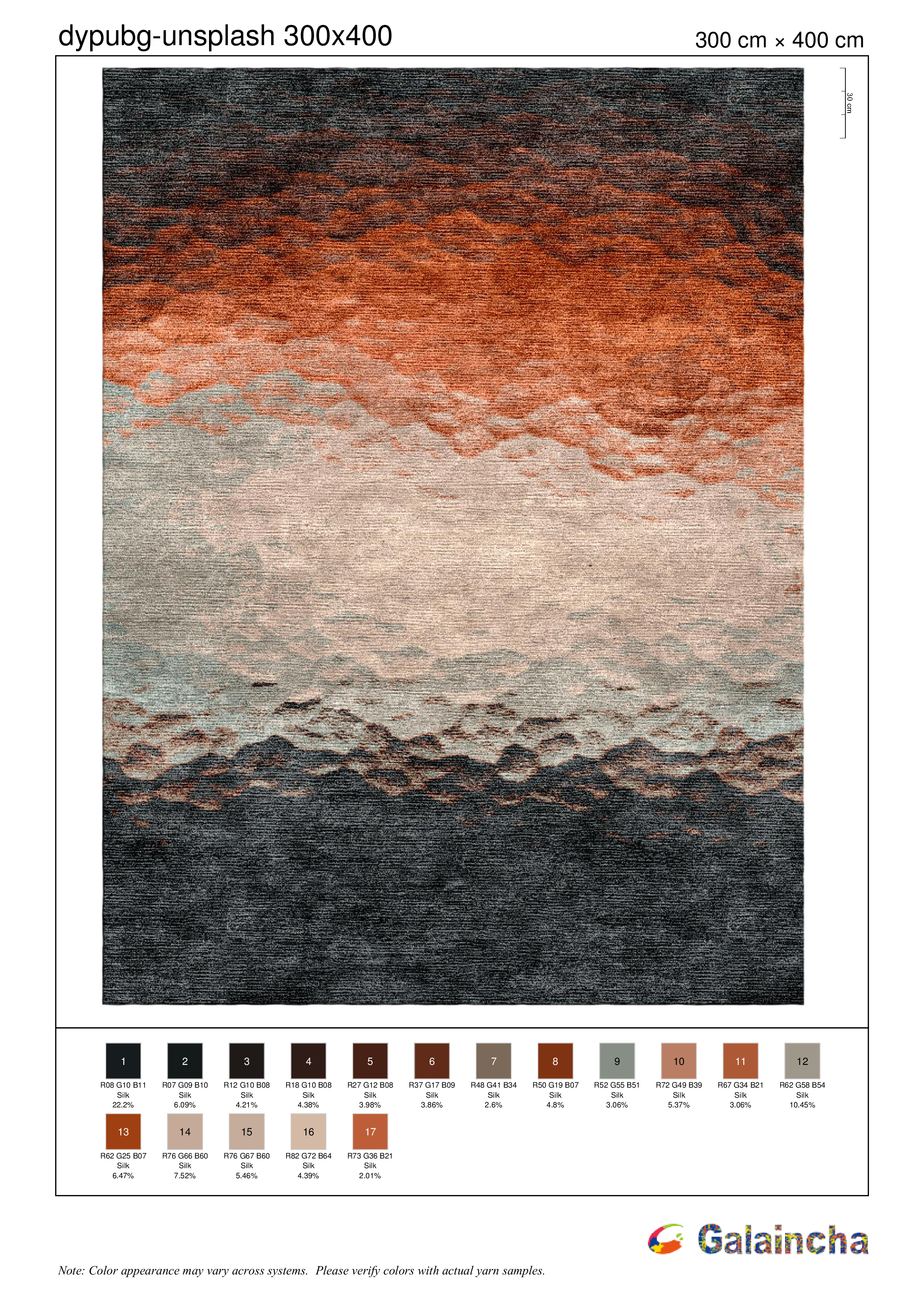 Denise rug — Colorwash collection by The Rug Curator
