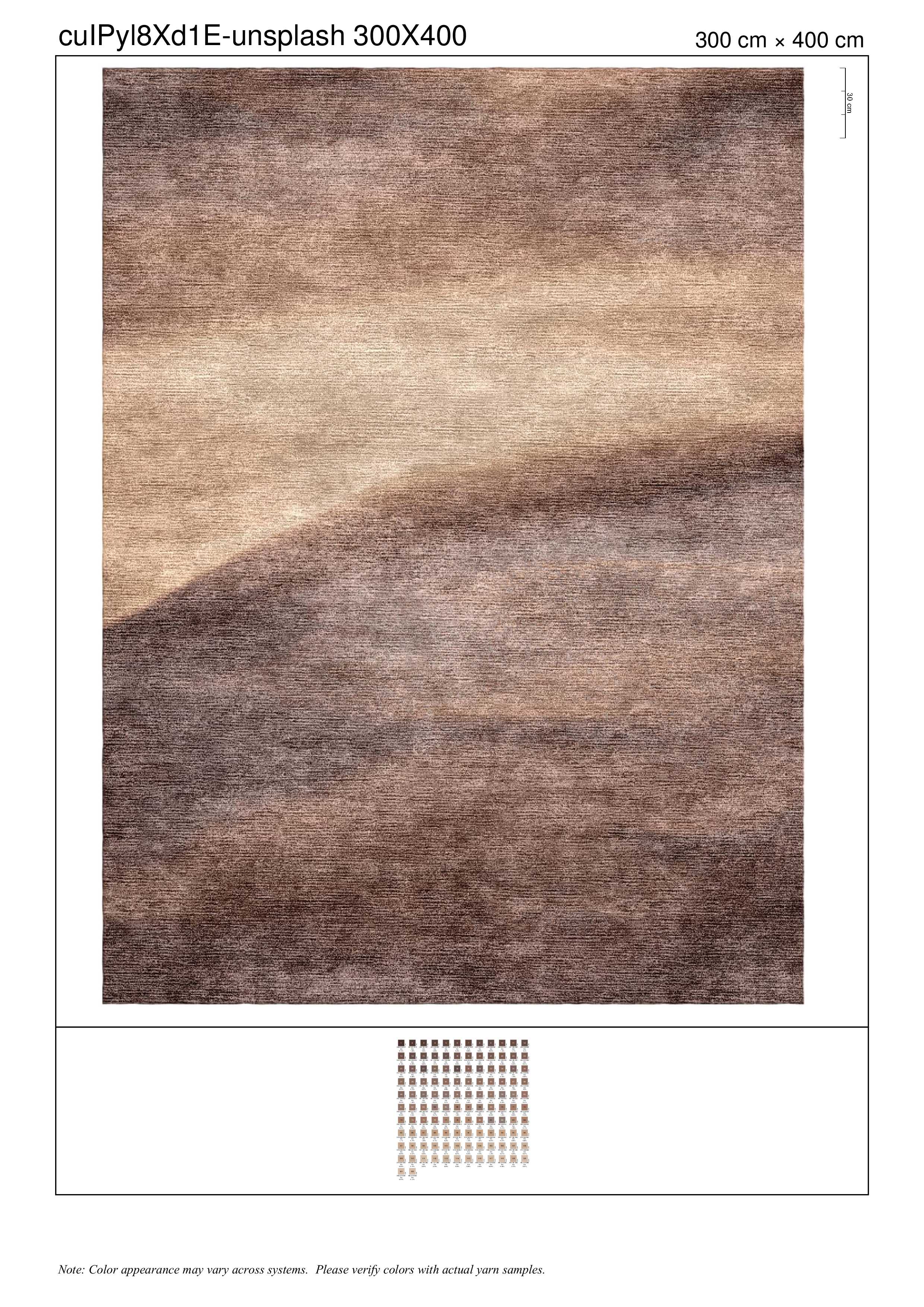 Eco Elegance rug — Colorwash collection by The Rug Curator