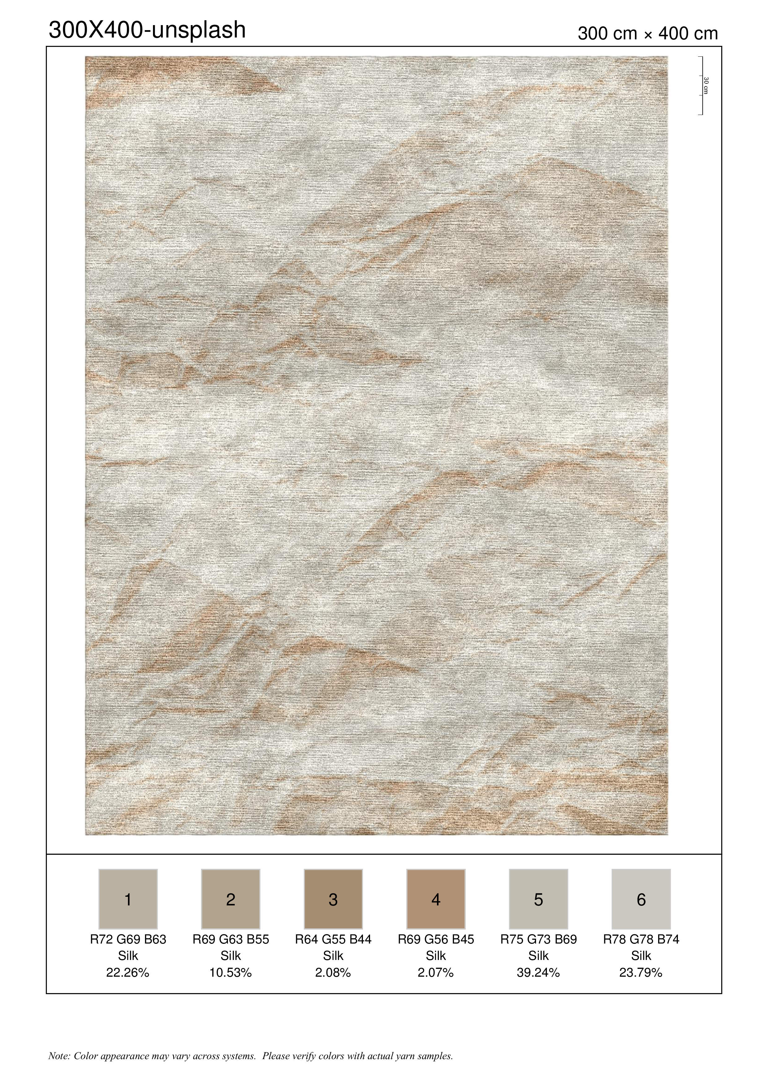 Rumple rug — MOD collection by The Rug Curator