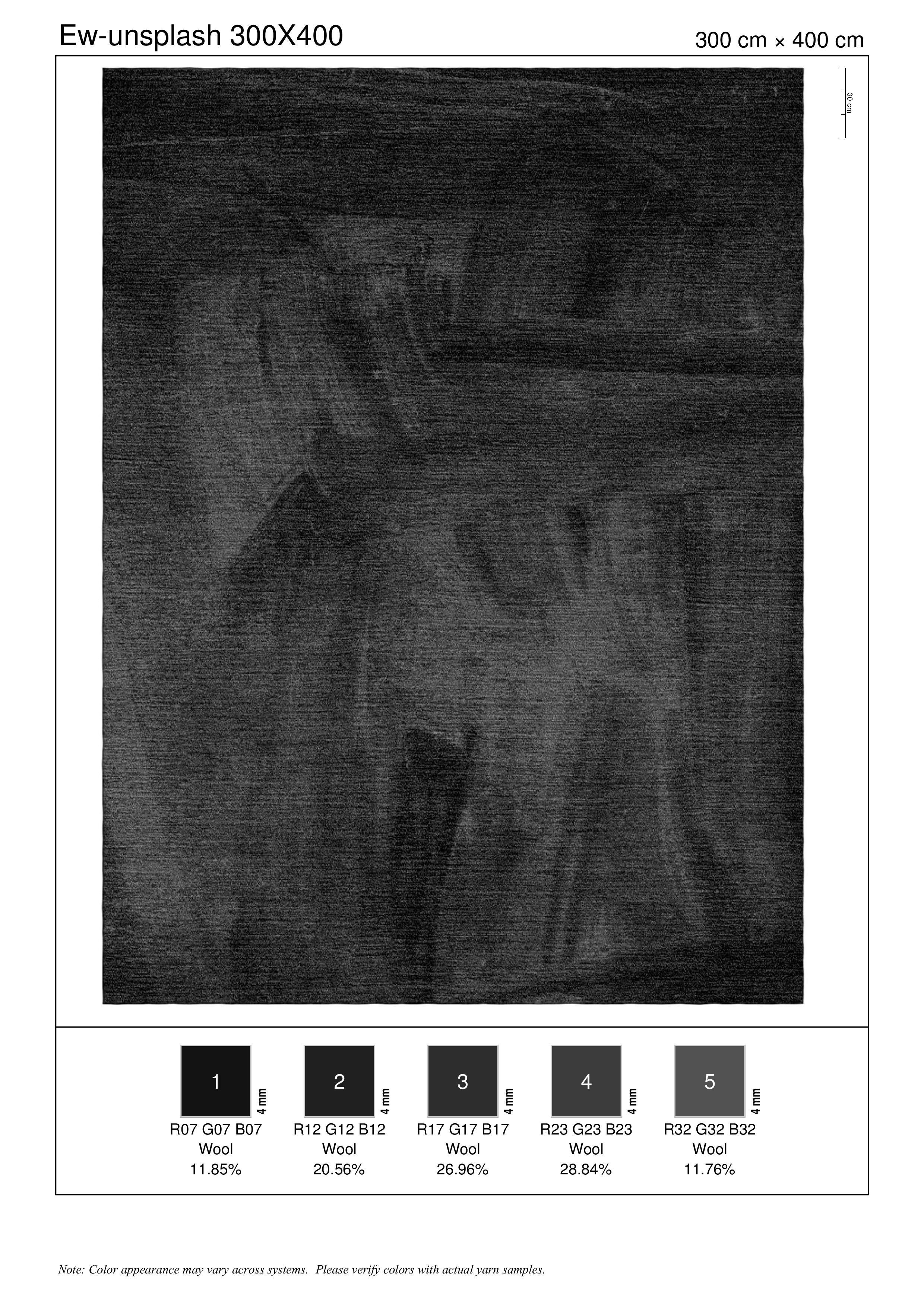 Unlit rug — MOD collection by The Rug Curator