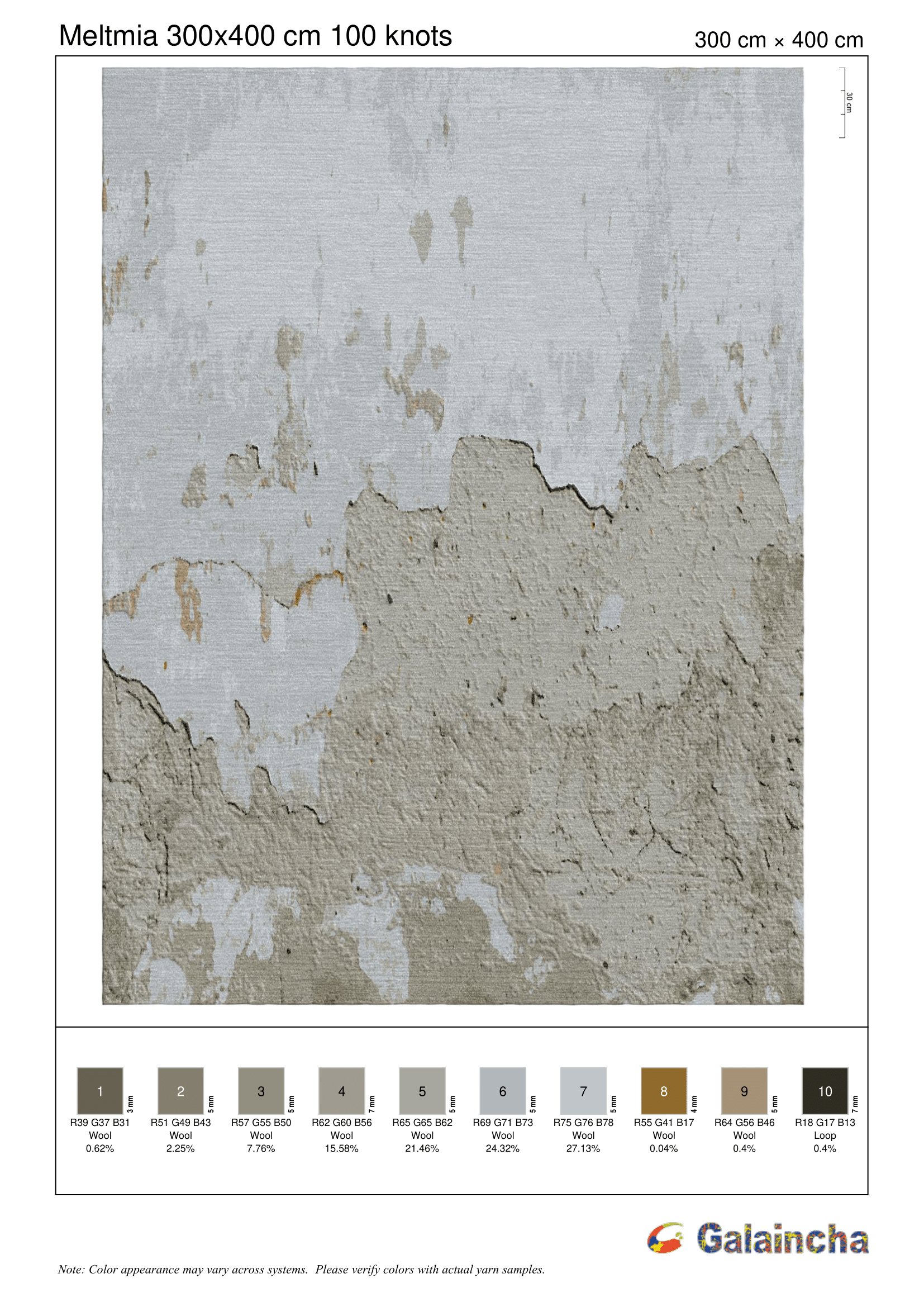 Eco Chic rug — Organyx collection by The Rug Curator