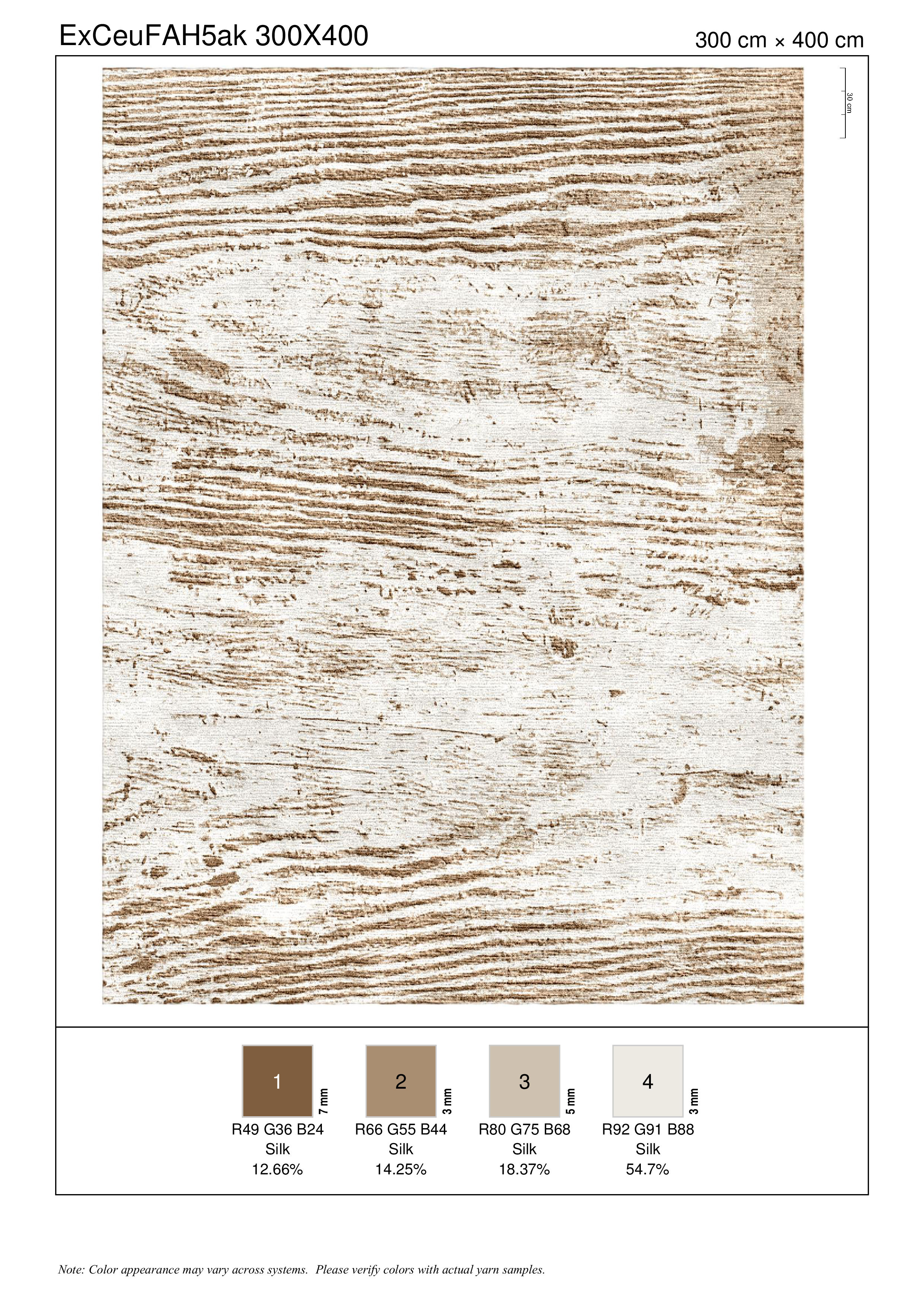 Sustainable Splendor rug — Organyx collection by The Rug Curator
