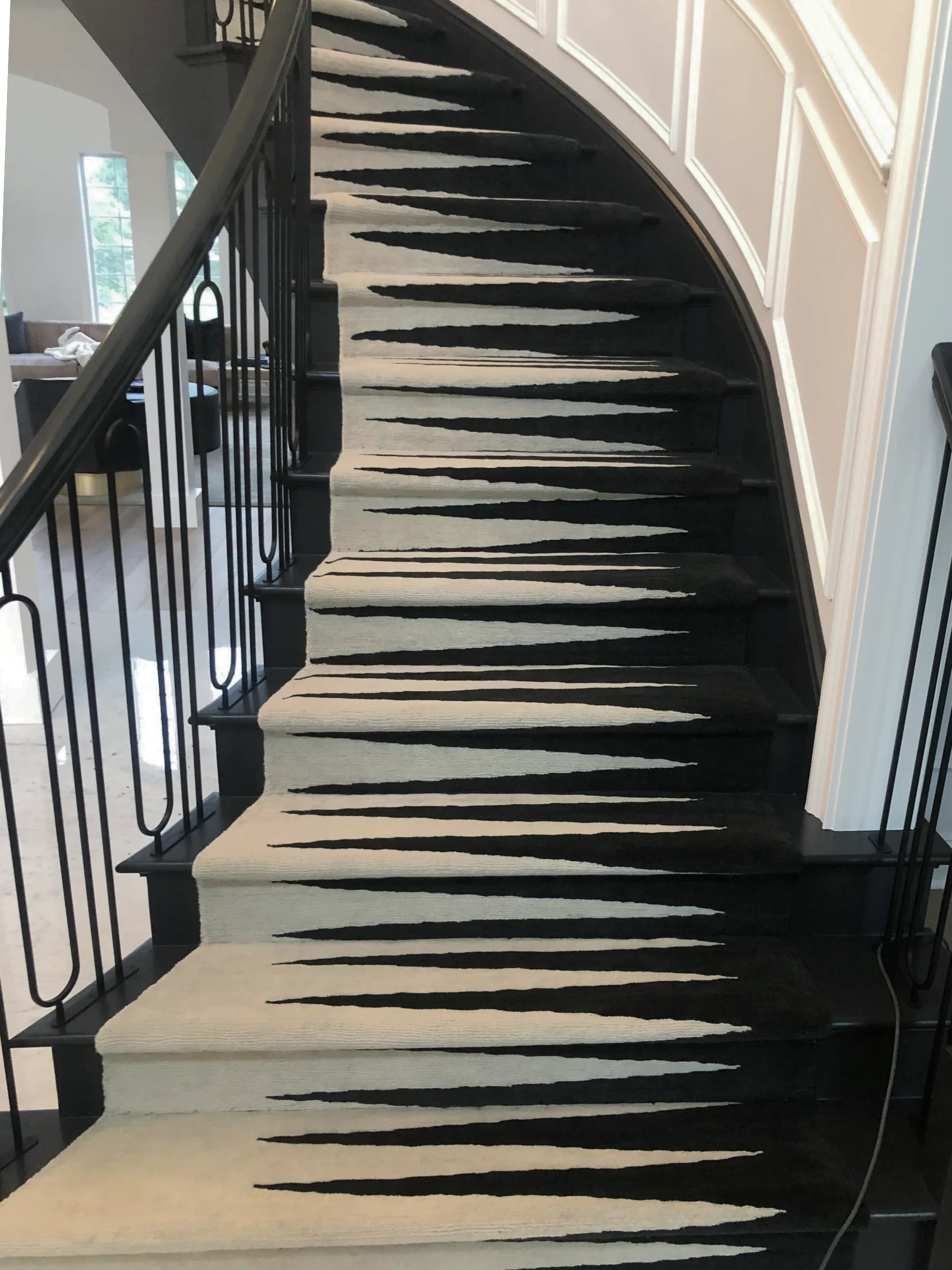 Installed custom rug project 3